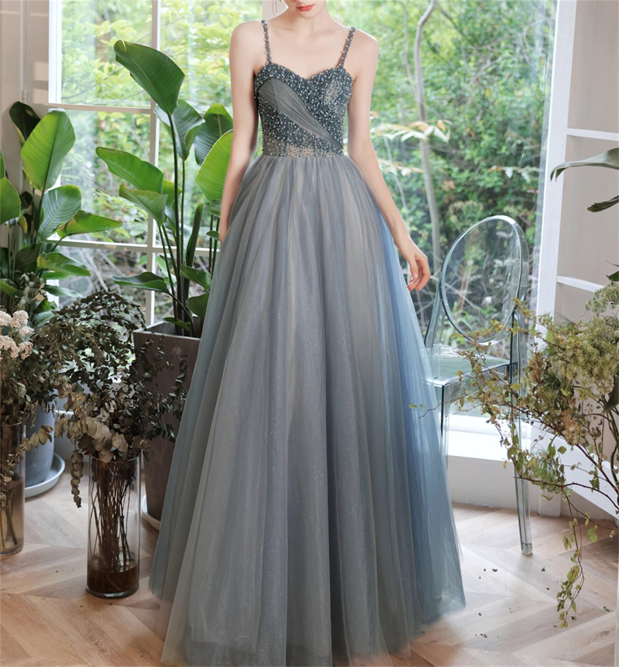 STYLEOFCB WOMEN STRAPLESS SATIN-CREPE MAXI DRESS IN GREY BLUE-maxi dresses-wedding  dresses-blue-regular size-satin-sexy-latest-new in dresses-clothing-dress  women elegant luxury 2022 wedding-wedding dresses for women -wedding dresses  for women 2022 ...