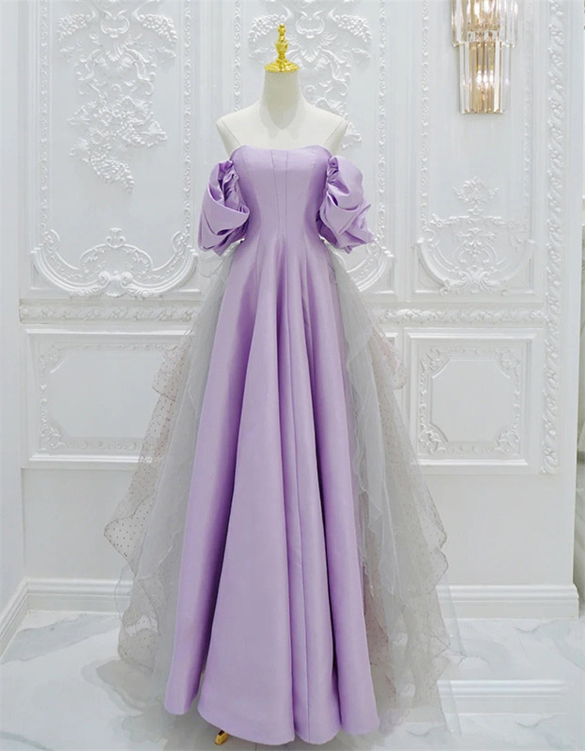 Lavender Prom Dress - Etsy