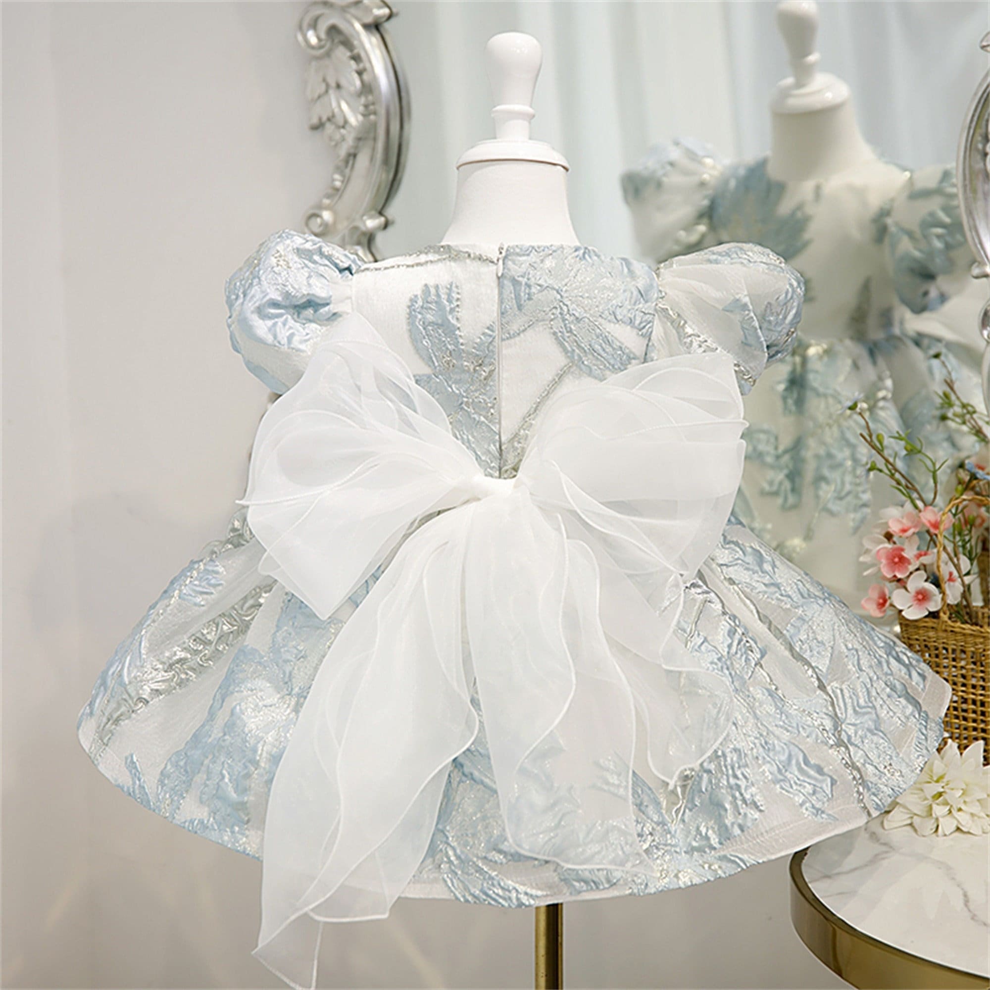Baby girl jacquard clearance dress