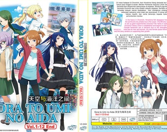 Anime DVD Sora To Umi No Aida Episode 1-12 End English Subtitle Free Shipping DHL