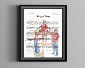 Fun Home Sheet Music Art