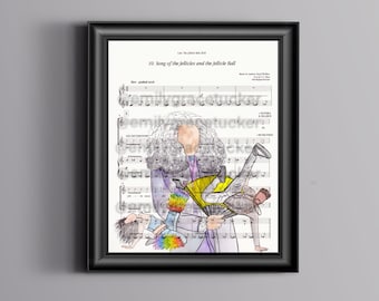 CATS the Jellicle Ball Sheet Music Art