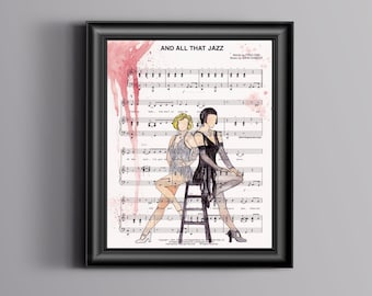 Chicago Sheet Music Art