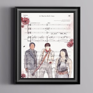 Hadestown Sheet Music Art