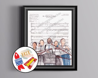 Operation Mincemeat Sheet Music Art BWW & BCEFA