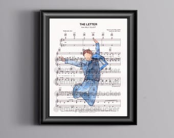 Billy Elliot Sheet Music Art