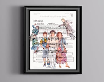 Lost Boys Sheet Music Art