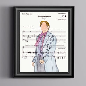 Moulin Rouge Aron Tveit Notenblatt Kunst