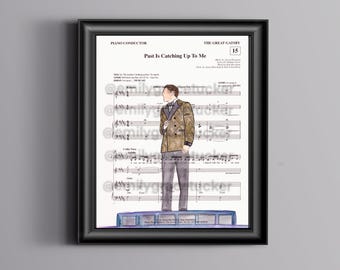 Ryan McCarten The Great Gatsby Sheet Music Art