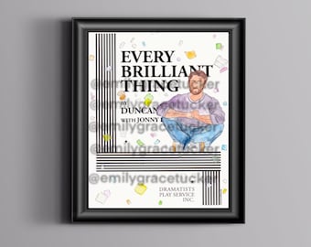 Every Brilliant Thing Daniel Radcliffe