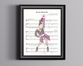Partitura de SIX - Katherine Howard "All You Wanna Do"