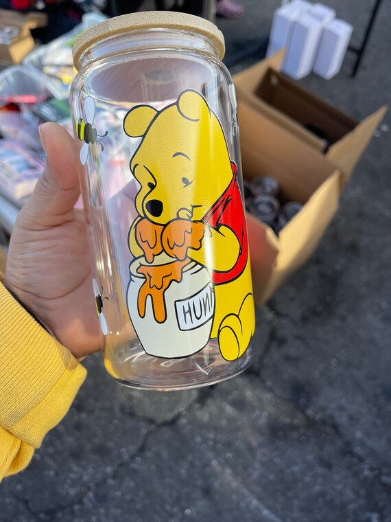 Personalized Winnie the Pooh Cup Winnie the Pooh Winnie the Pooh Tumbler  Pooh Bear Gifts Gifts for Her Baby Shower Iced Coffee Cup 