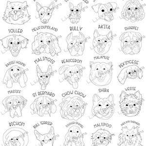 Perro SVG / PNG / PDF - Original, Dibujado a mano
