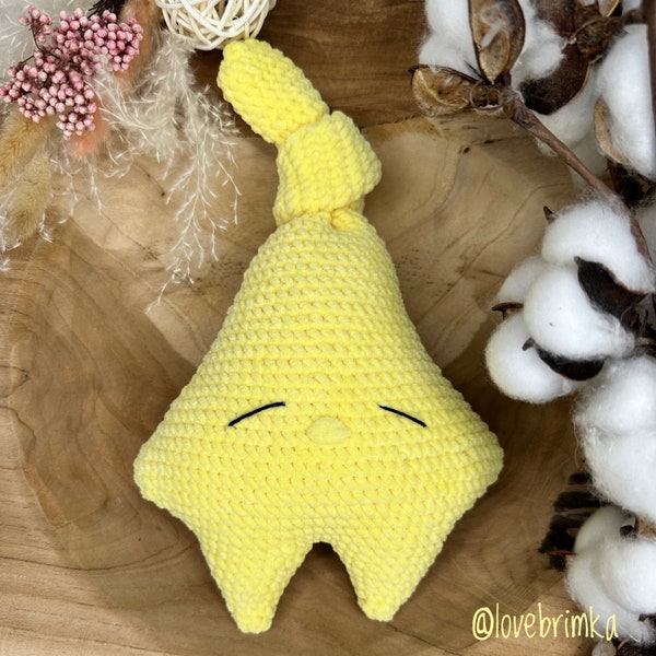 The sleepy star Twinkle ENG-DE| Der schlafende Stern| Sternchen| crochet pattern | Häkelanleitung download snuggler, plush, baby shower gift