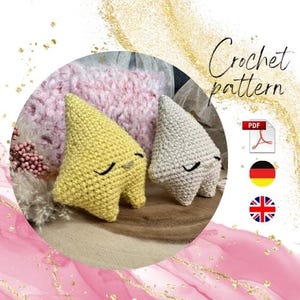 Amigurumi pattern - Der Weihnachtssternzauber Schnuppi ENG-DE| The Starlight Shine| Sternchen| crochet pattern | Häkelanleitung download