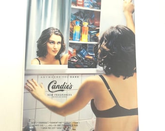 Candies Alyssa Milano Y2K 90s Print Ad Bathroom Fashion Collector Boutique Decor