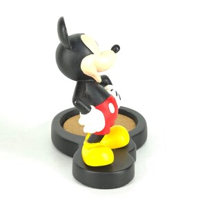 Disney Mickey Mouse Desk Top Coaster Cup Holder Mug 6" Tall Figurine Officecore image 2