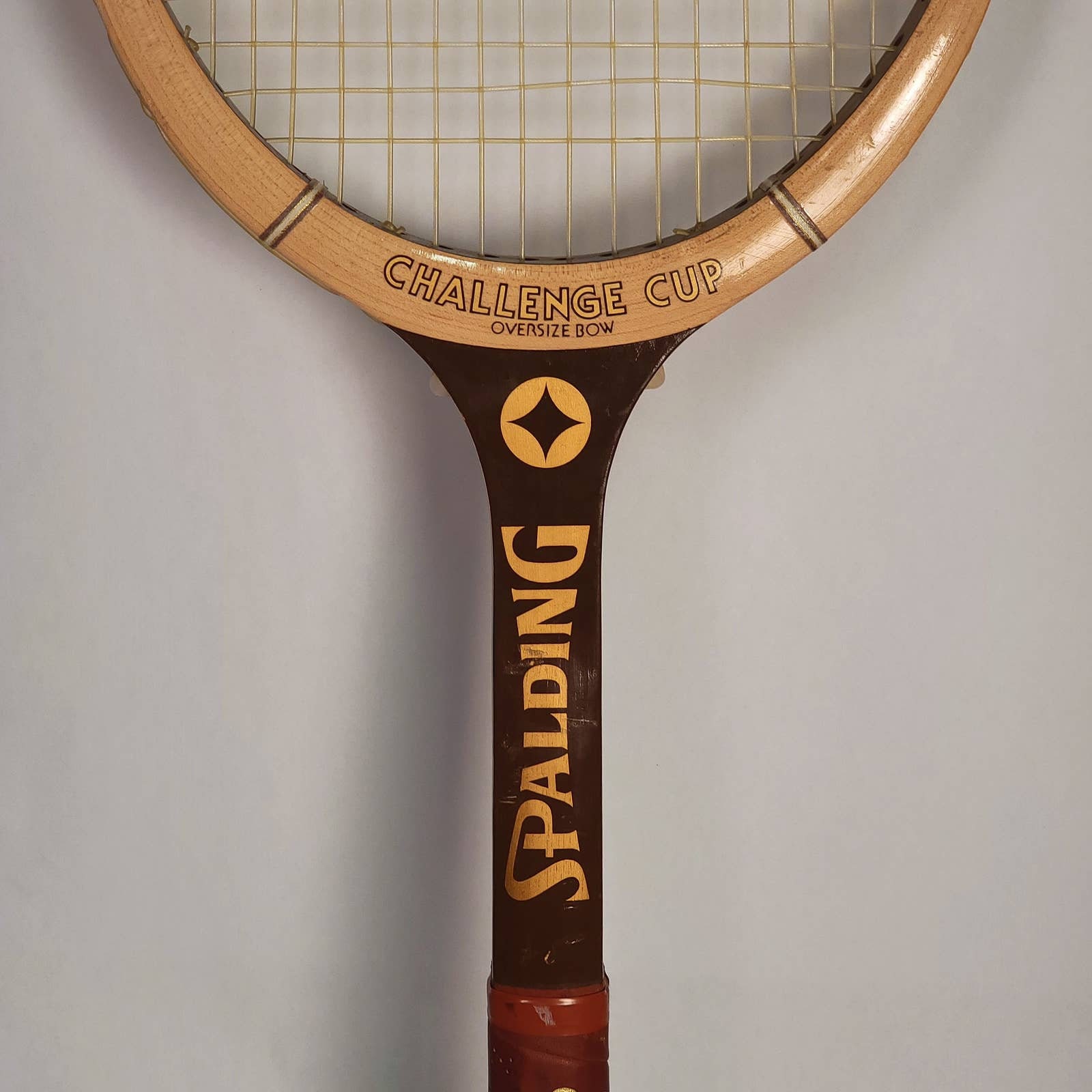 Raquette Vintage Spalding Challenge Cup Pro Oversize – Taille De Grip 4 1/2