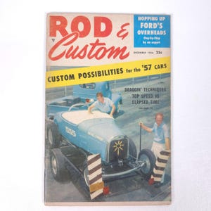 Vintage Hot Rod Magazine - Etsy