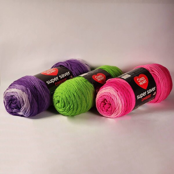 Red Heart Super Saver Yarn Etsy