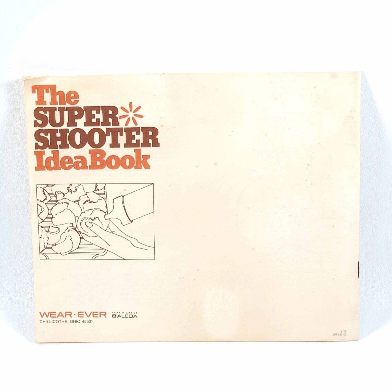 Vintage Wear-Ever Super Shooter 70001 Canapé à biscuits électrique et