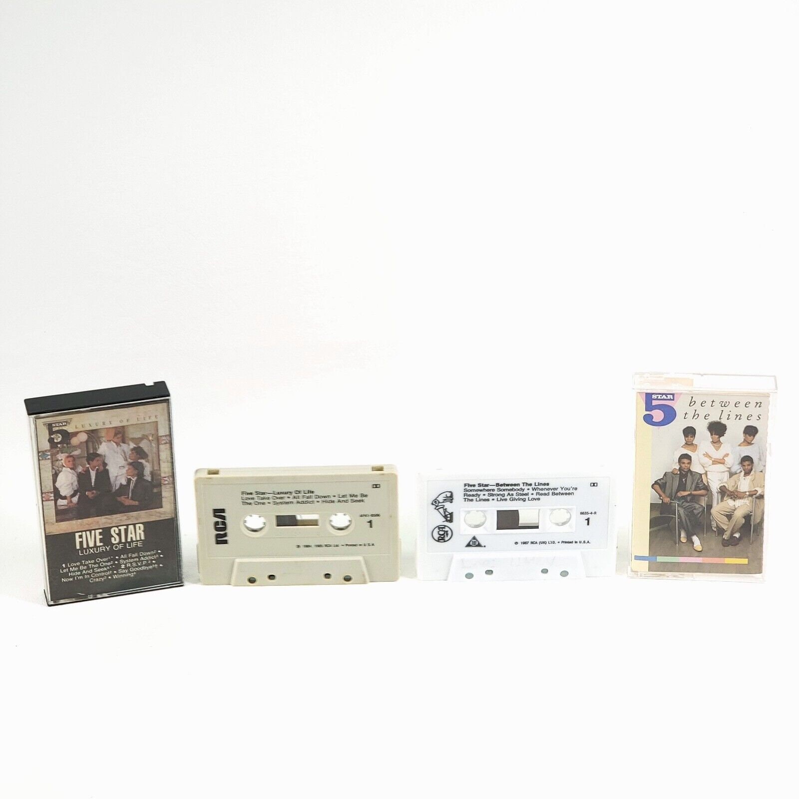 Five Star 2 Cassette Bundle Luxury of Life & Between the Lines  