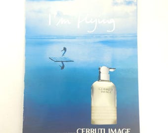 Cerruti Image Men Fragrance PRINT AD Y2K 2002 Perfume Cologne Collector Wall Art