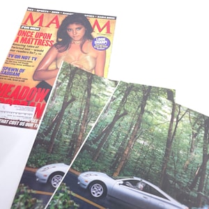 Toyota Celica Print Ad 90s Automotive Magazine Y2K Red Riding Hood Advertising image 6