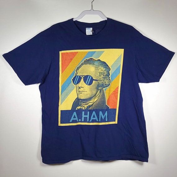 Vintage Style Gift A Ham Alexander Hamilton Tshirt Vintage Style Gift A Ham Alexander Hamilton Tshirt