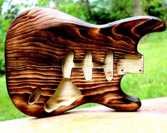 Stratocaster body, barncaster, SSS hardtail