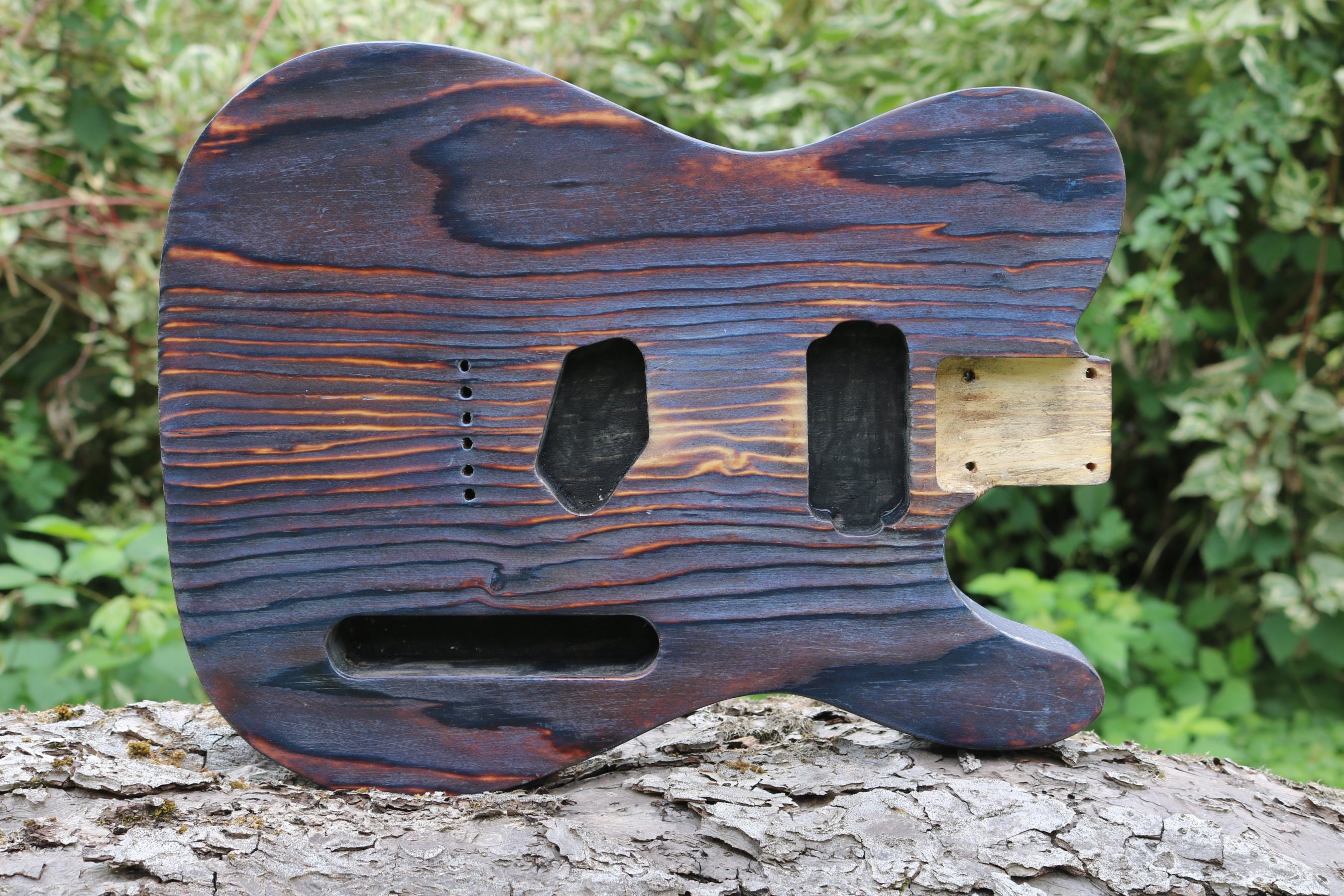 Telecaster barncaster Body Blue 3 9lbs Etsy
