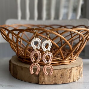 Horse shoe earring
