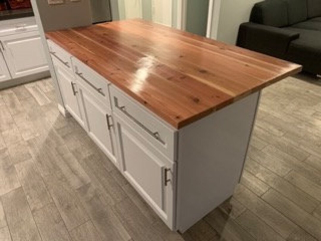 Custom Solid Wood Countertop Etsy