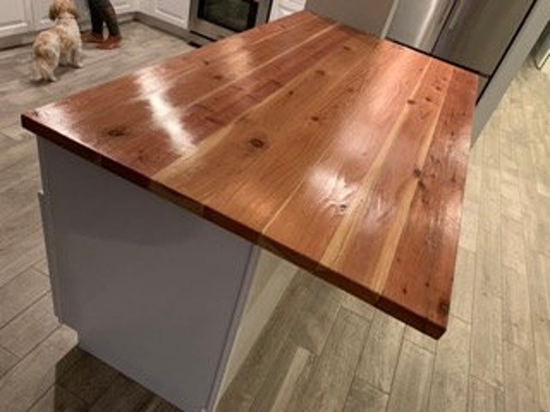 Custom Solid Wood Countertop Etsy