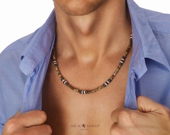 Collier de perles pour homme SURFER australien Style vacances collier de perles Surf homme tour de cou plage vacances cadeau d'anniversaire pour homme petit ami papa lui