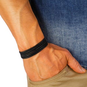 メンズ本革ブレスレット 調節可能 巻き方2〜5回 | SURF PATROL AUSTRALIA | 夏・誕生日・海・彼氏・男性向けギフト