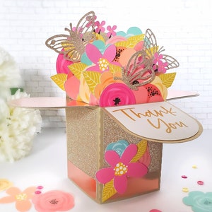 Pretty Floral Any Occasion Card, Mother's Day Birthday Anniversary Card