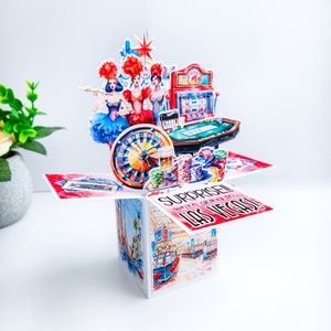 Carte Las Vegas Surprise Vacances, Carte Surprise Nous Partons En Vacances
