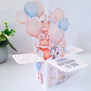 Carte d'anniversaire jalon, carte de 1er anniversaire, carte de 2e anniversaire