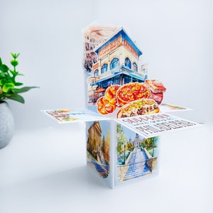 Carte Philadelphia Surprise Box, carte Surprise Nous partons en vacances