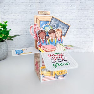 Carte de remerciement pour enseignant, carte-cadeau pour enseignant