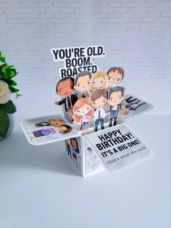 Happy Birthday Pop-Up Card For Her And Him