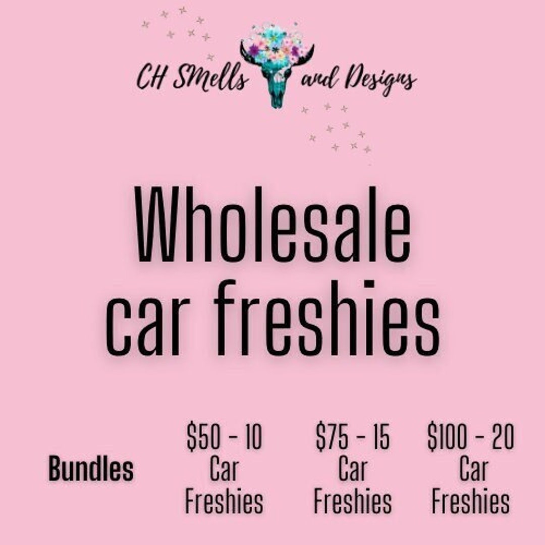 Wholesale Car Freshies Bulk Car Air Fresheners Wholesale Air Etsy