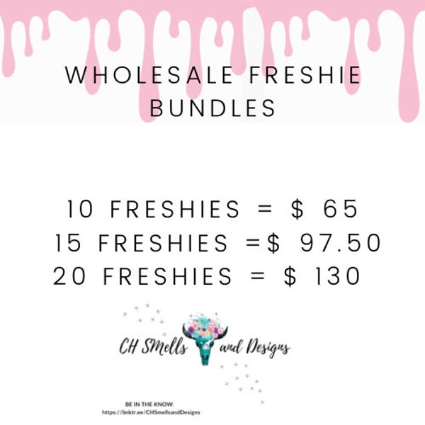 Wholesale Car Freshies, Bulk Car Air Fresheners, Wholesale Air Fresheners, Wholesale Car Freshy's, Freshies in bulk