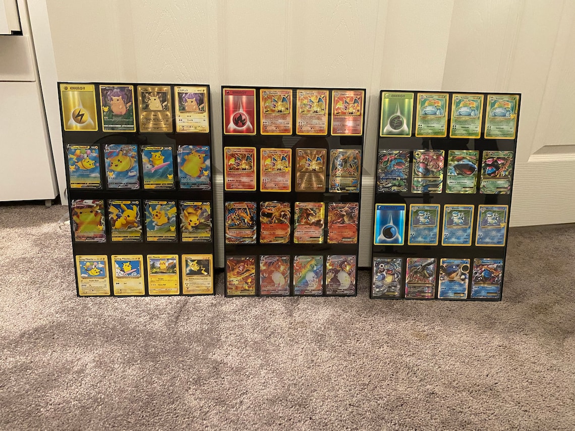 Pokémon Card Holders Etsy