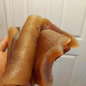 Ijebu pomo/ Dry cow skin/5pieces