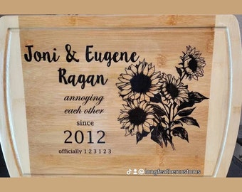 custom cutting board decoration only
