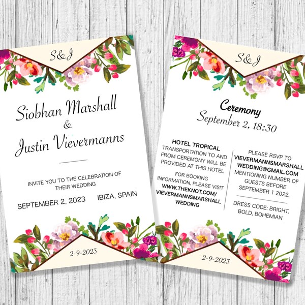 Custom invitations for all occasions