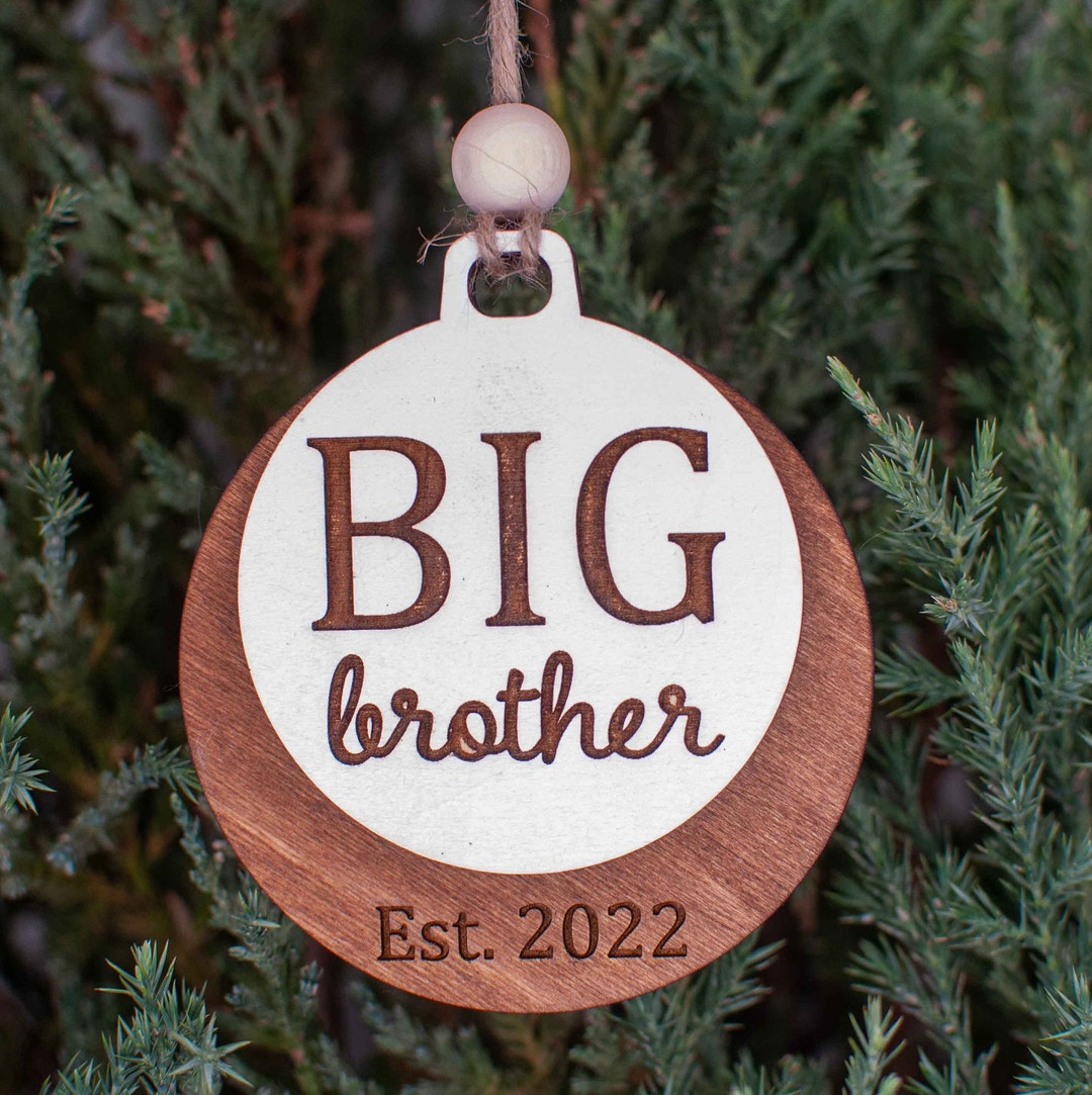 Big Brother Christmas Ornament Etsy