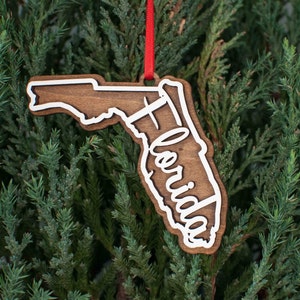 Florida Christmas Ornament